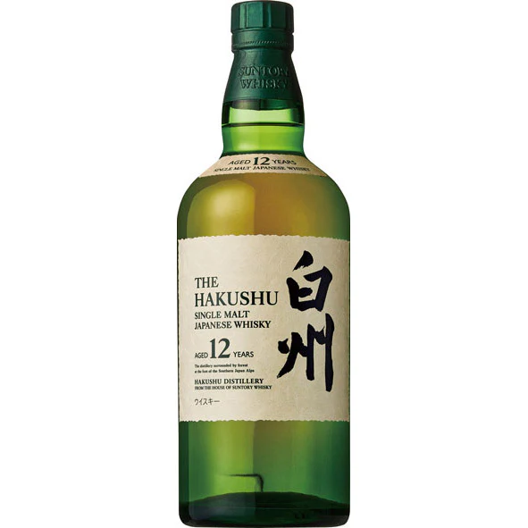 サントリー シングルモルト 白州12年 700ml (化粧箱なし)