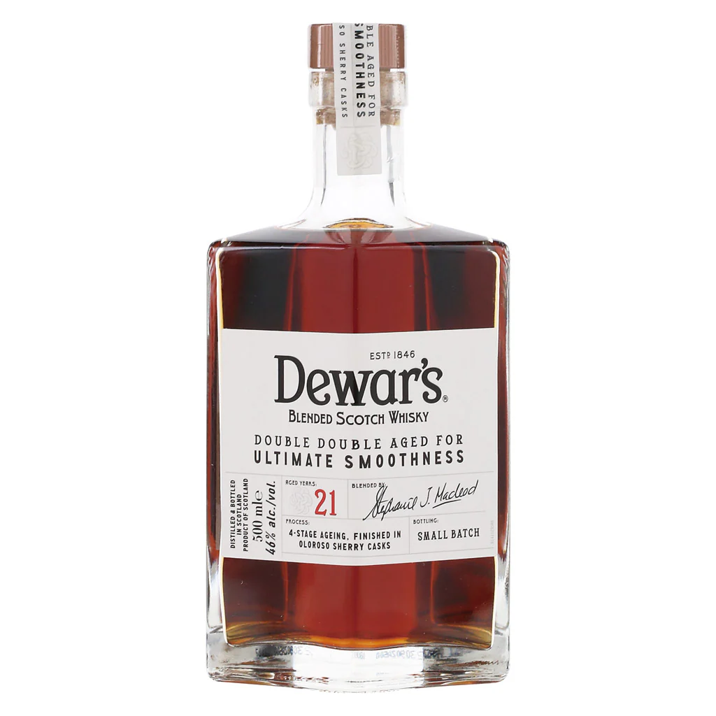 デュワーズ ダブルダブル 21年 500ml