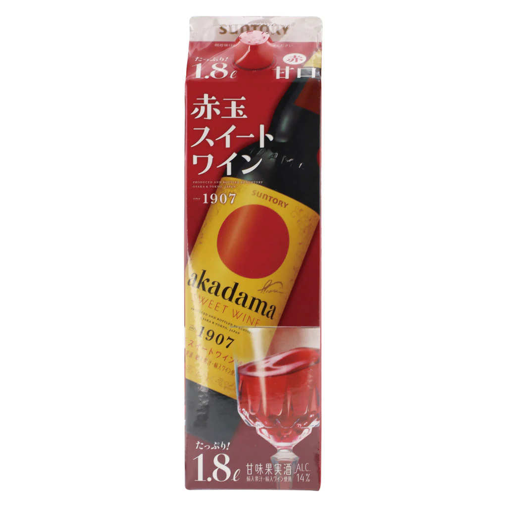 赤玉スイートワイン 赤 1800mlパック