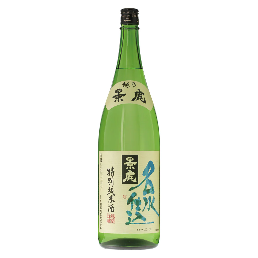 越乃景虎 名水仕込 特別純米酒 1800ml