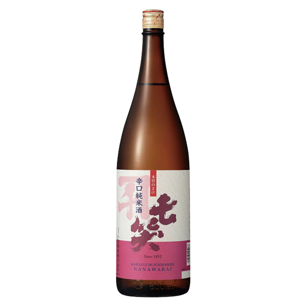 七笑 辛口純米酒 1800ml