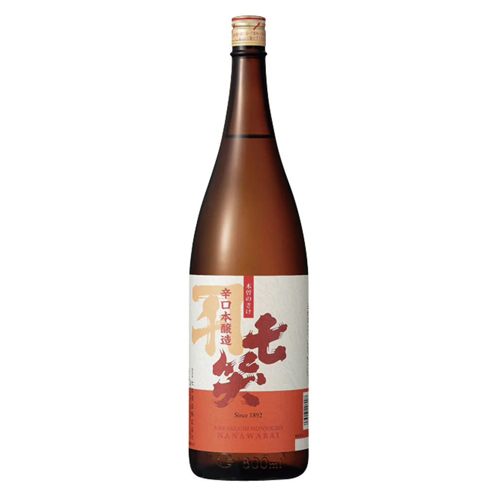 七笑 辛口本醸造 1800ml