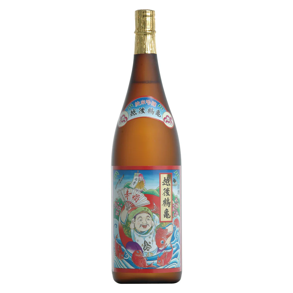 越後鶴亀 純米吟醸 招福神 1800ml