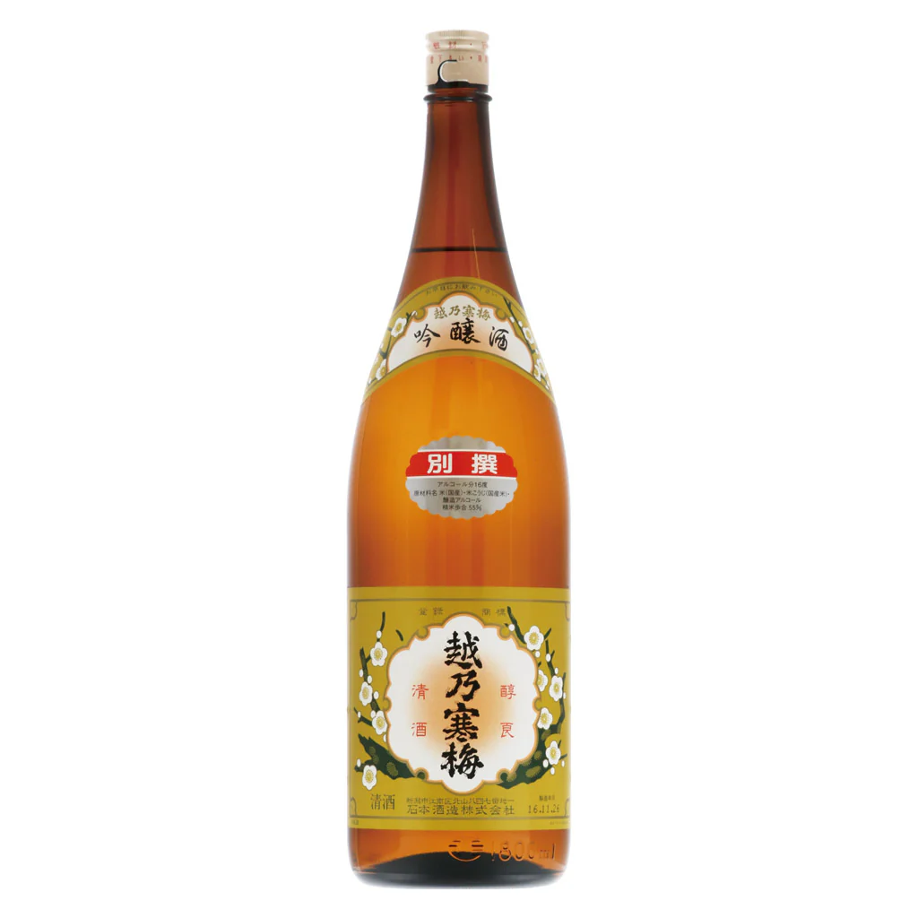 越乃寒梅 別撰吟醸 1800ml