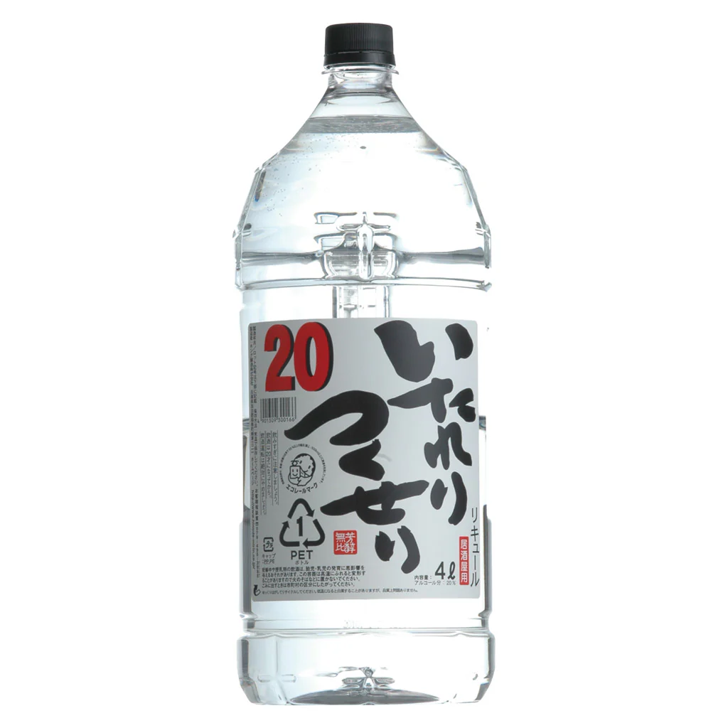 いたれりつくせり 20度 4Lペットボトル