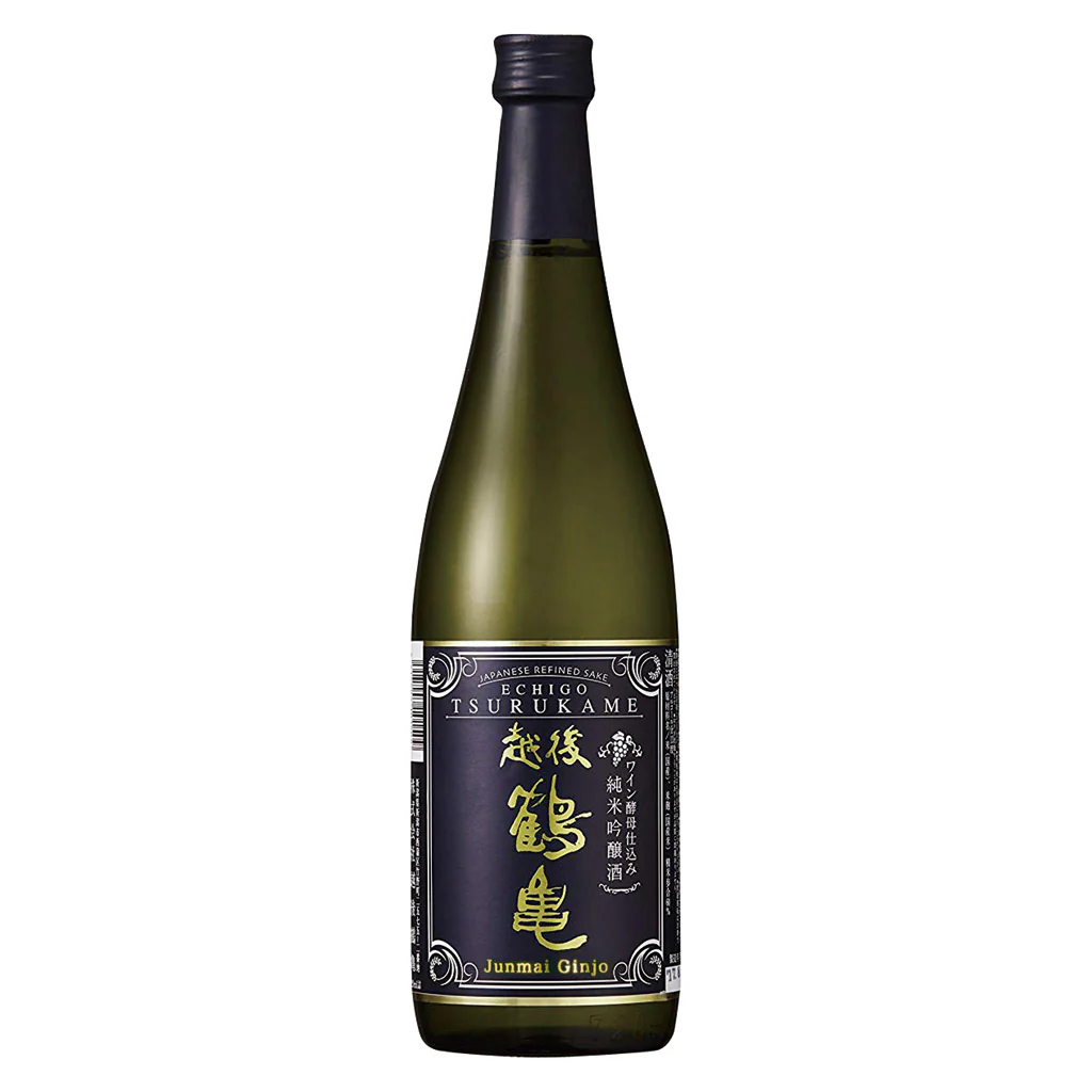 ワイン酵母仕込み 越後鶴亀 純米吟醸 720ml