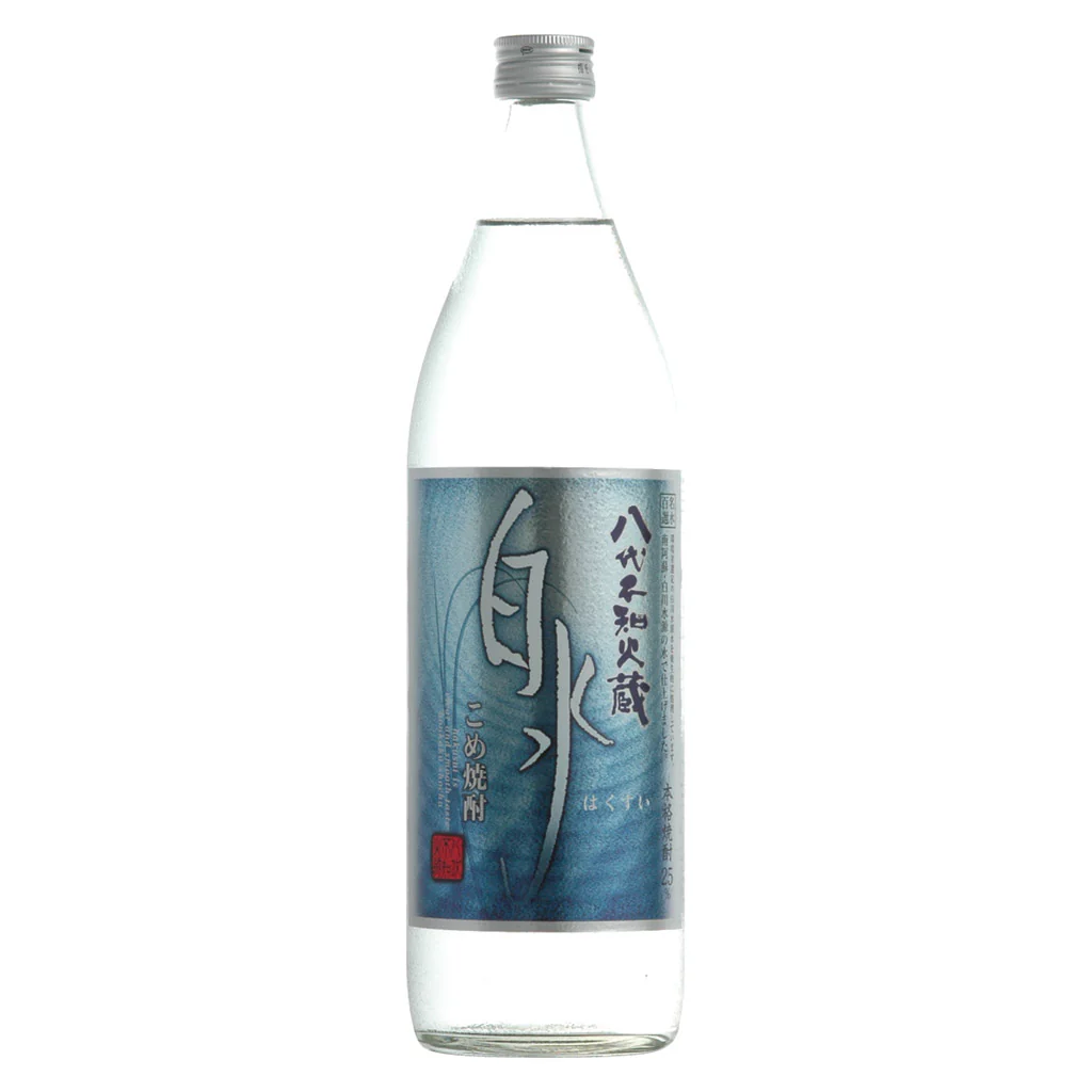 八代不知火蔵 こめ焼酎 白水 900ml