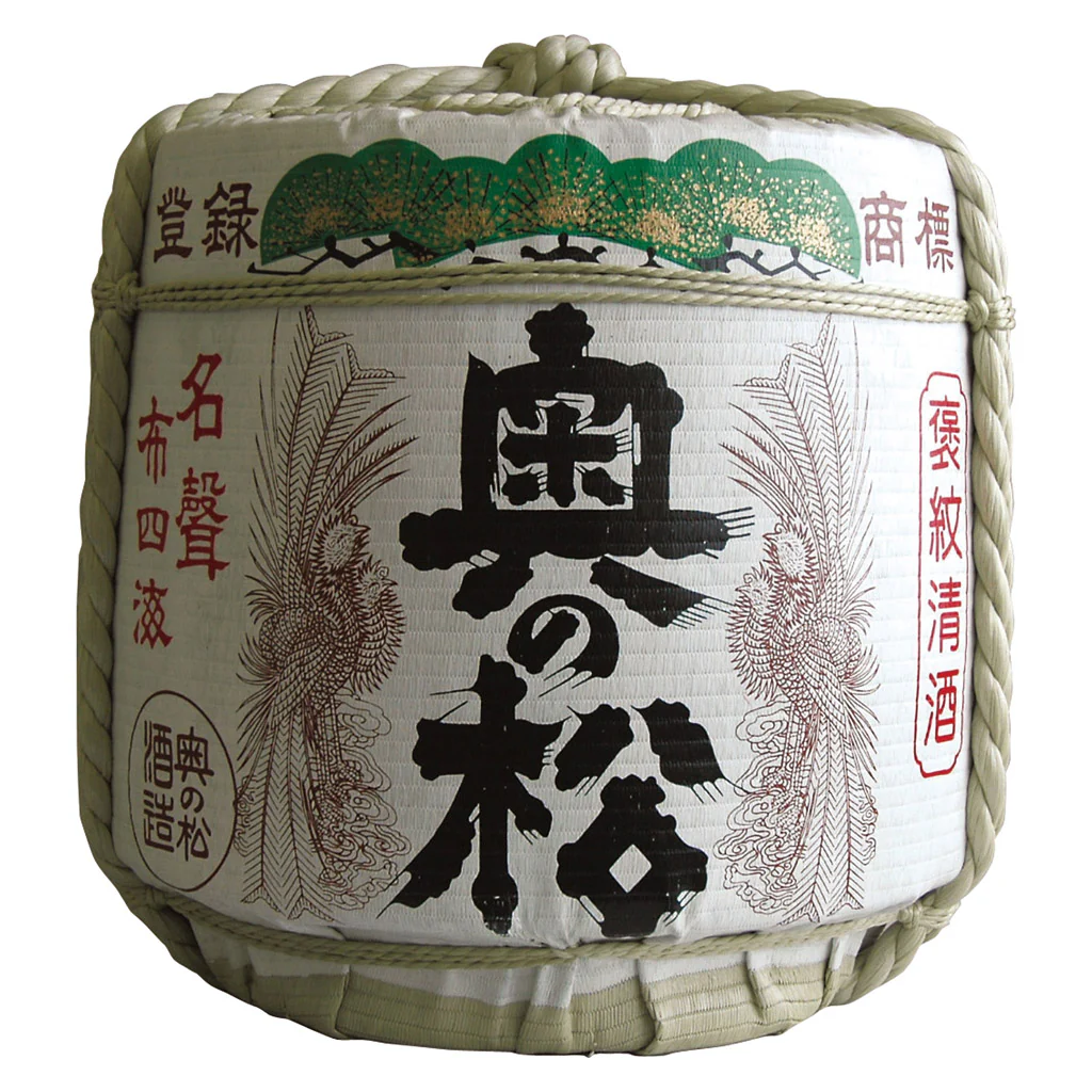 奥の松 金紋菰樽 本荷 18L