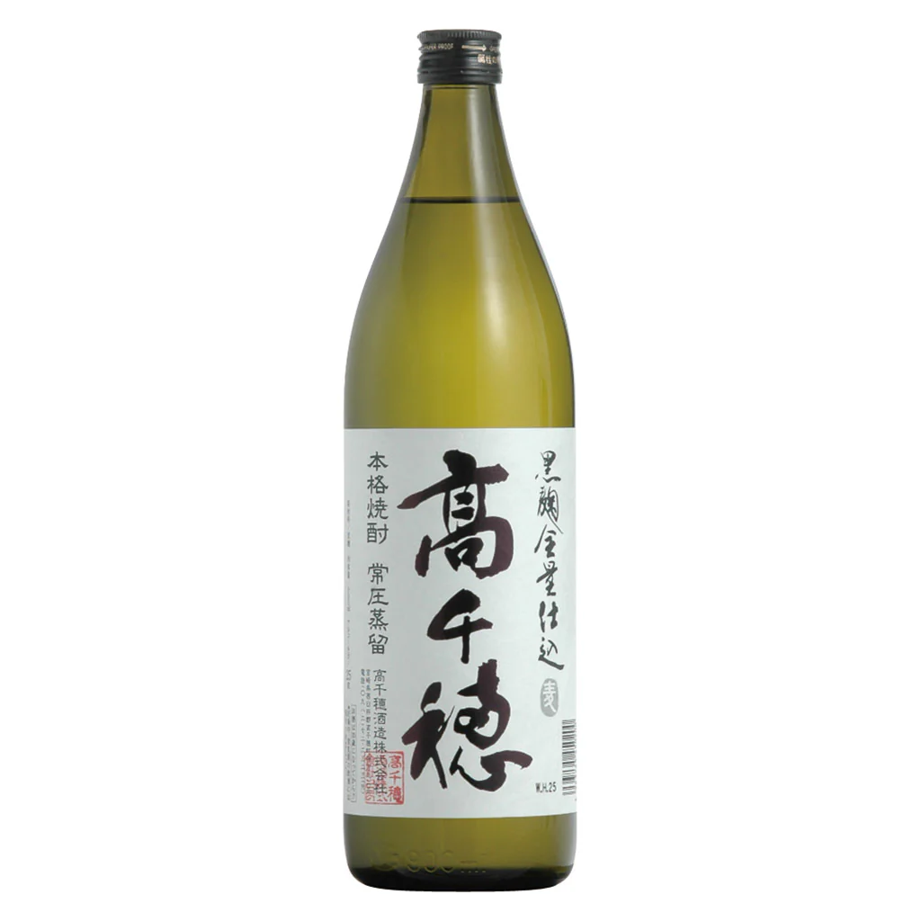 黒麹全量仕込 高千穂 常圧蒸留 900ml