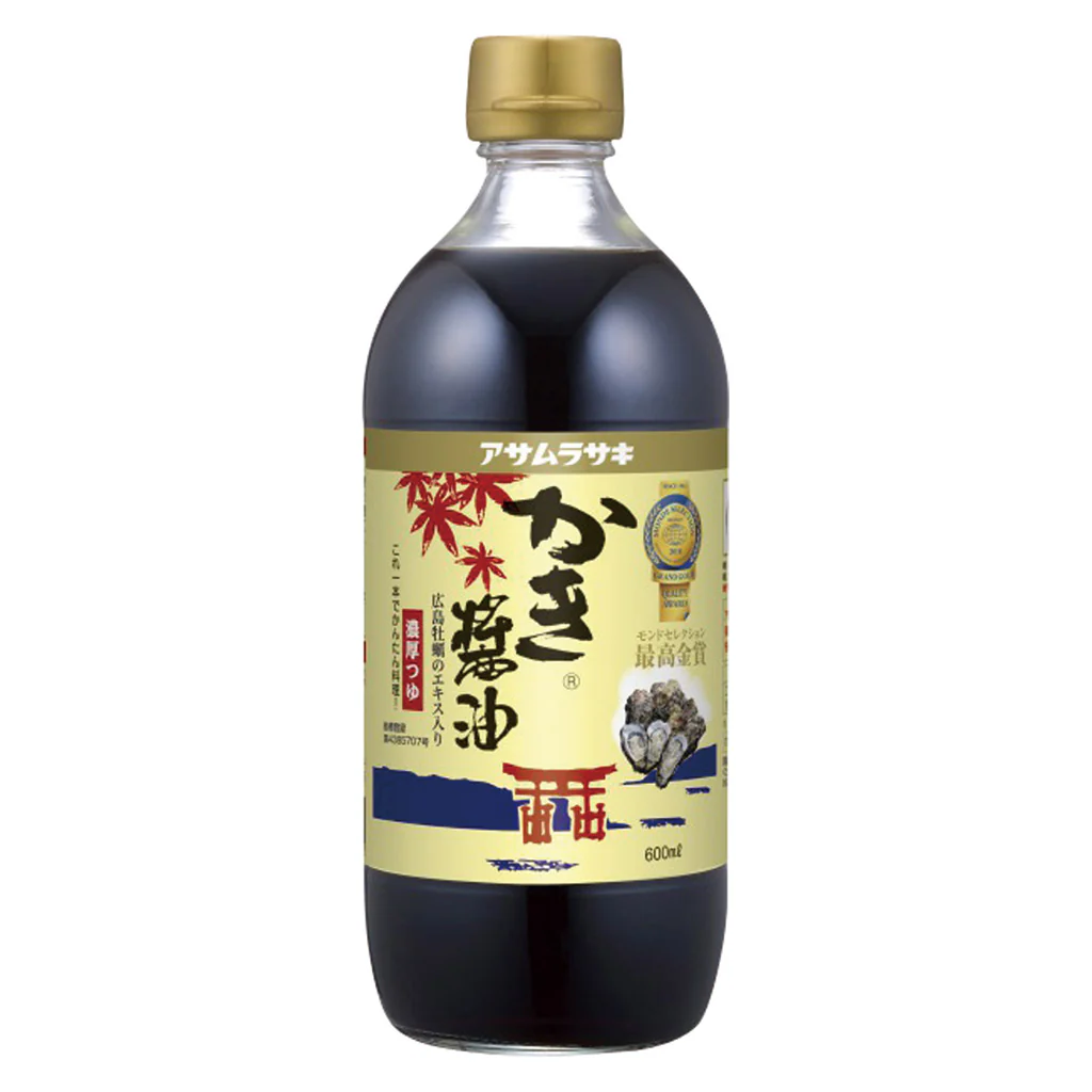 アサムラサキ かき醤油 600ml